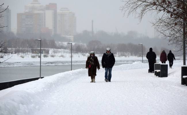 Синоптики назвали срок прекращения снегопада в Москве