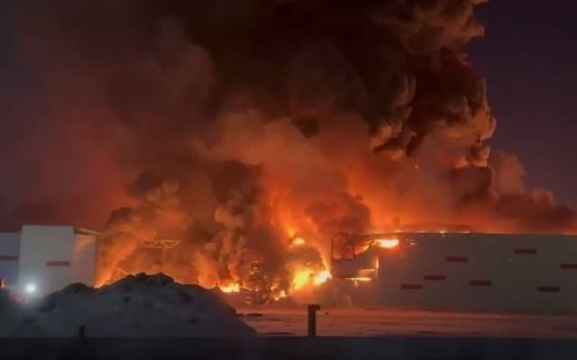 SHOT: в Петербурге произошел пожар на складе Wildberries