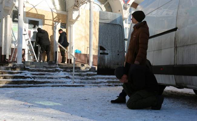 При обстреле рынка в Донецке погибли 12 человек