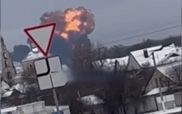 Жительница Белгородской области сообщила о двух взрывах при крушении Ил-76