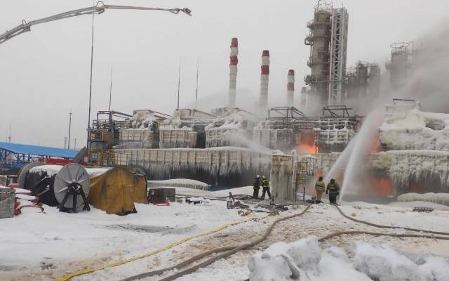 Ремонт на заводе «Новатэк» в Усть-Луге займет до двух месяцев