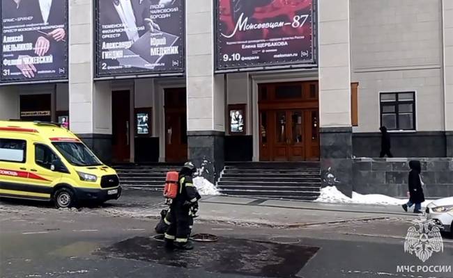 Актер Кассин: пожар в Театре сатиры произошел во время репетиции