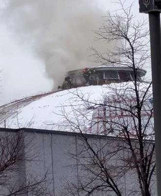 Причиной пожара в Театре сатиры могло стать нарушение техники безопасности