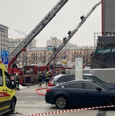 Причиной пожара в Театре сатиры могло стать нарушение техники безопасности