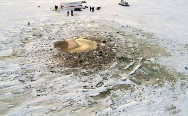 Спасатели нашли корпус потерпевшего крушение Ми-8 на дне Онежского озера