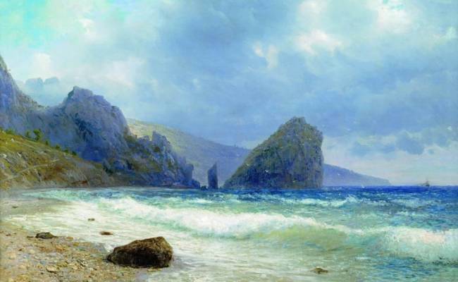 15 миллионов за пейзаж. Из МГУ украли картину Лагорио «Бурное море»
