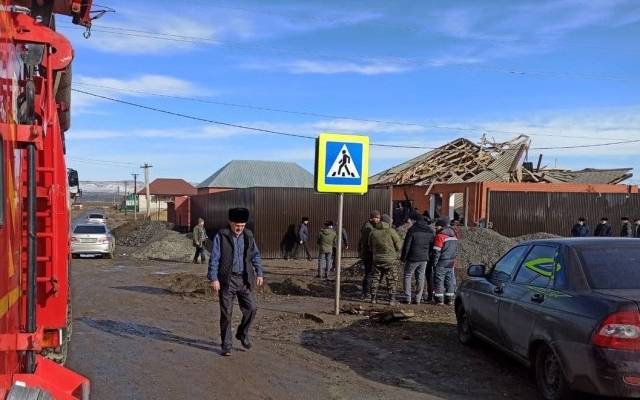 В Сети появились кадры взрыва газа в доме в Ингушетии