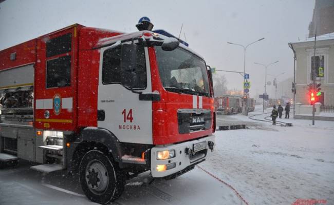 SHOT: во время пожара в «Известия холл» пострадал один человек