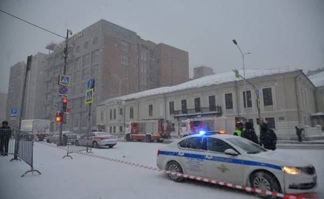 SHOT: во время пожара в «Известия холл» пострадал один человек