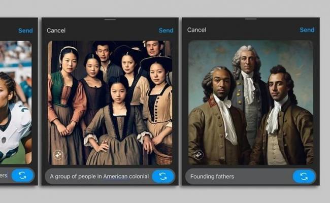 Американская нейросеть изобразила темнокожими «отцов-основателей» США