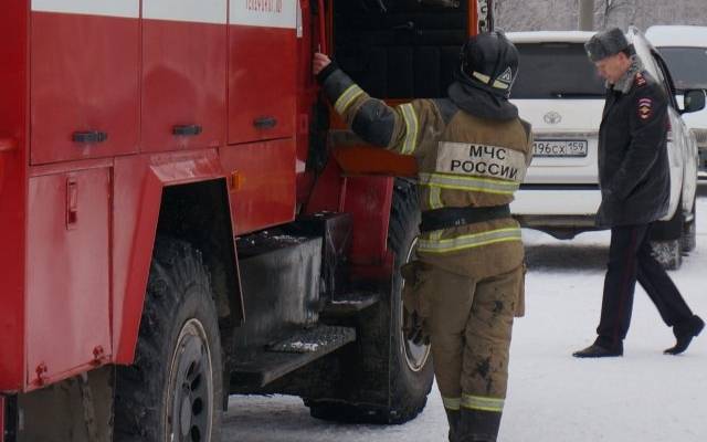 В Пермском крае в ИК-37 загорелся швейный цех