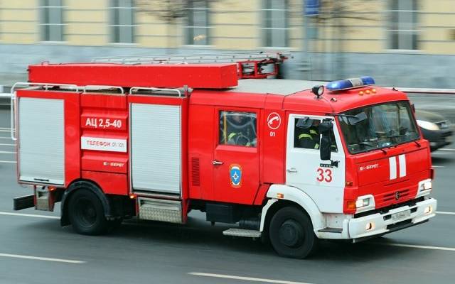 112: на территории танкового училища в Казани произошел пожар