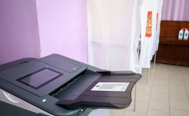 Крымчанка пошутила про зеленку на избирательном участке и пожалела