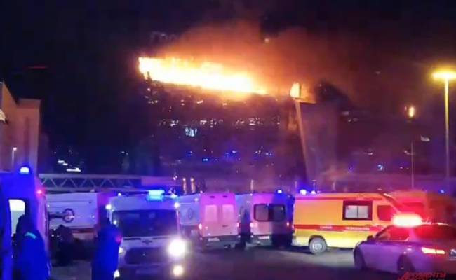 МЧС РФ: пожар в «Крокусе» локализован