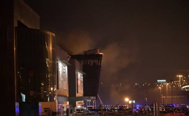 МЧС РФ: пожар в «Крокусе» локализован