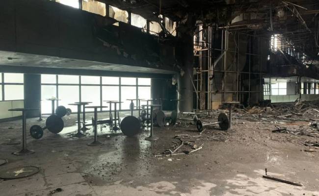 МЧС показало кадры работы спасателей на месте теракта в «Крокус Сити Холле»
