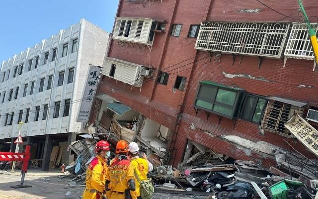 Мощность землетрясения на Тайване сравнили со взрывом 32 атомных бомб