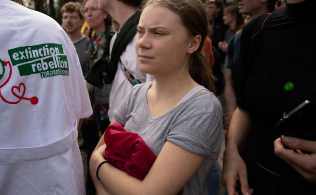 «Мы находимся в чрезвычайной ситуации»: Грету Тунберг дважды задержали голландские полицейские