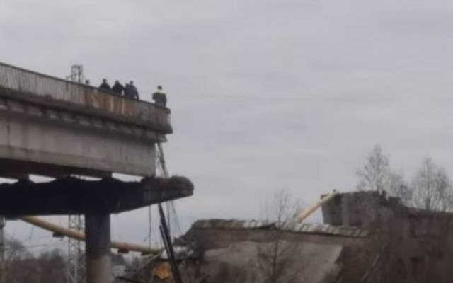 Почти 9 тысяч человек остались без газа из-за обрушения моста в Вязьме