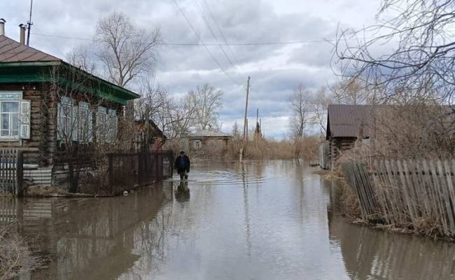 Уровень Тобола в Кургане к утру поднялся на 23 сантиметра