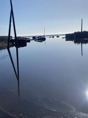 Уровень воды в реке Тобол в Кургане достиг отметки опасного явления