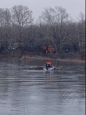 Уровень воды в реке Тобол в Кургане достиг отметки опасного явления